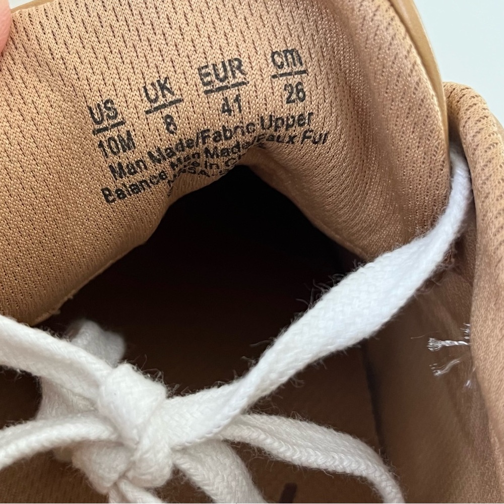 Zodiac Sansa Studded Sneakers Tan Shearling 10 - Picture 12 of 14